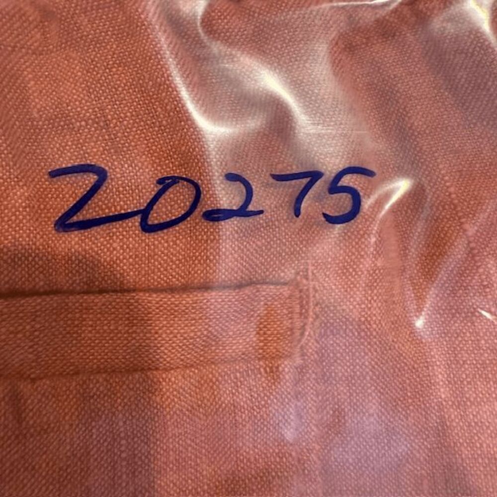 Athleta Retreat Linen Wide Leg‎ pants in Persimmon Coral Drawstring Size 8/P - Picture 14 of 14